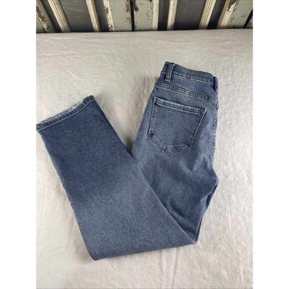 Kensie Denim - Kensie Jeans The Ella Luxe Straight High Rise Straight Leg Size 4/27